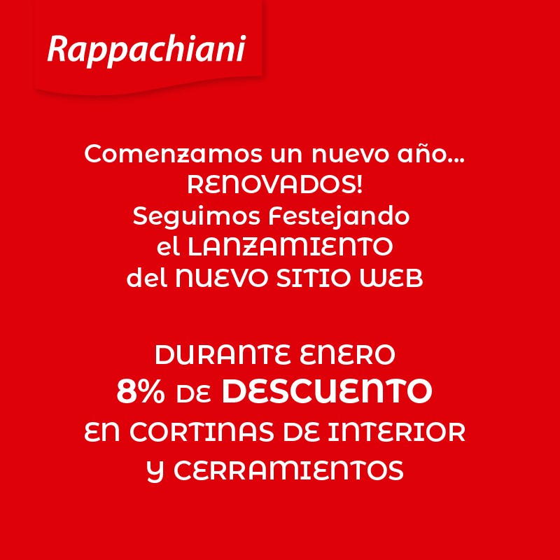 Promo Lanzamiento 8% Descuento